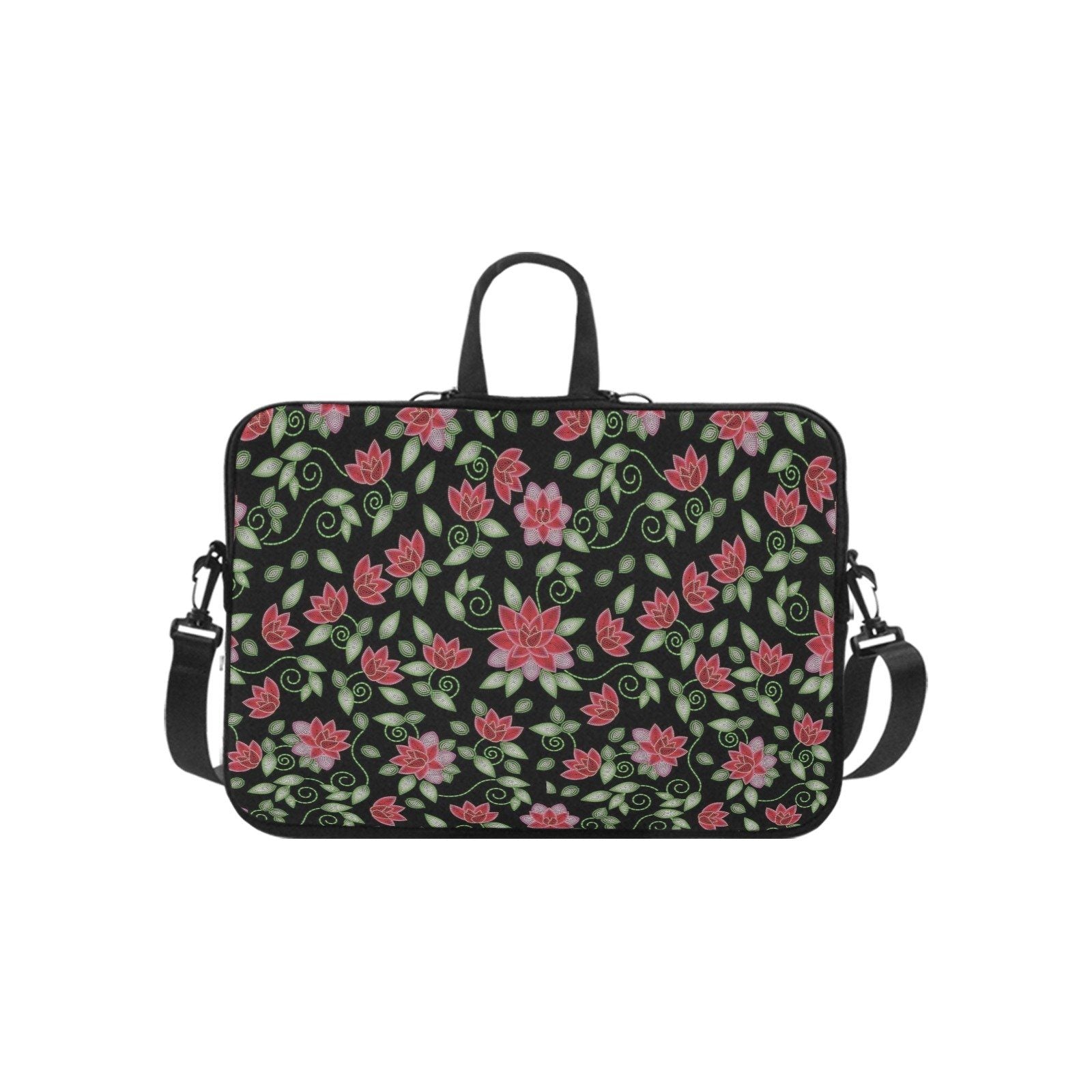 Red Beaded Rose Laptop Handbags 14" bag e-joyer 