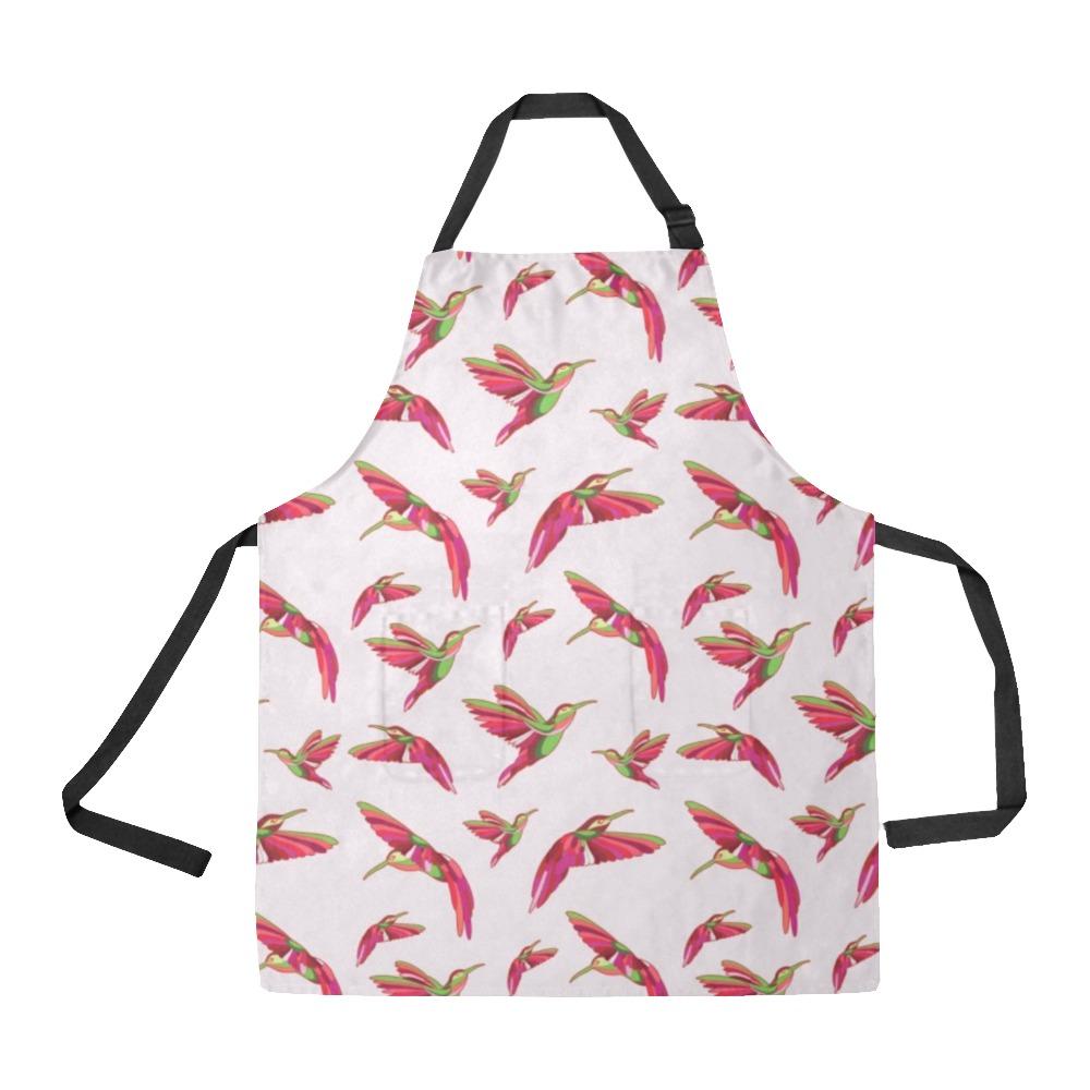 Red Swift Colourful All Over Print Apron All Over Print Apron e-joyer 