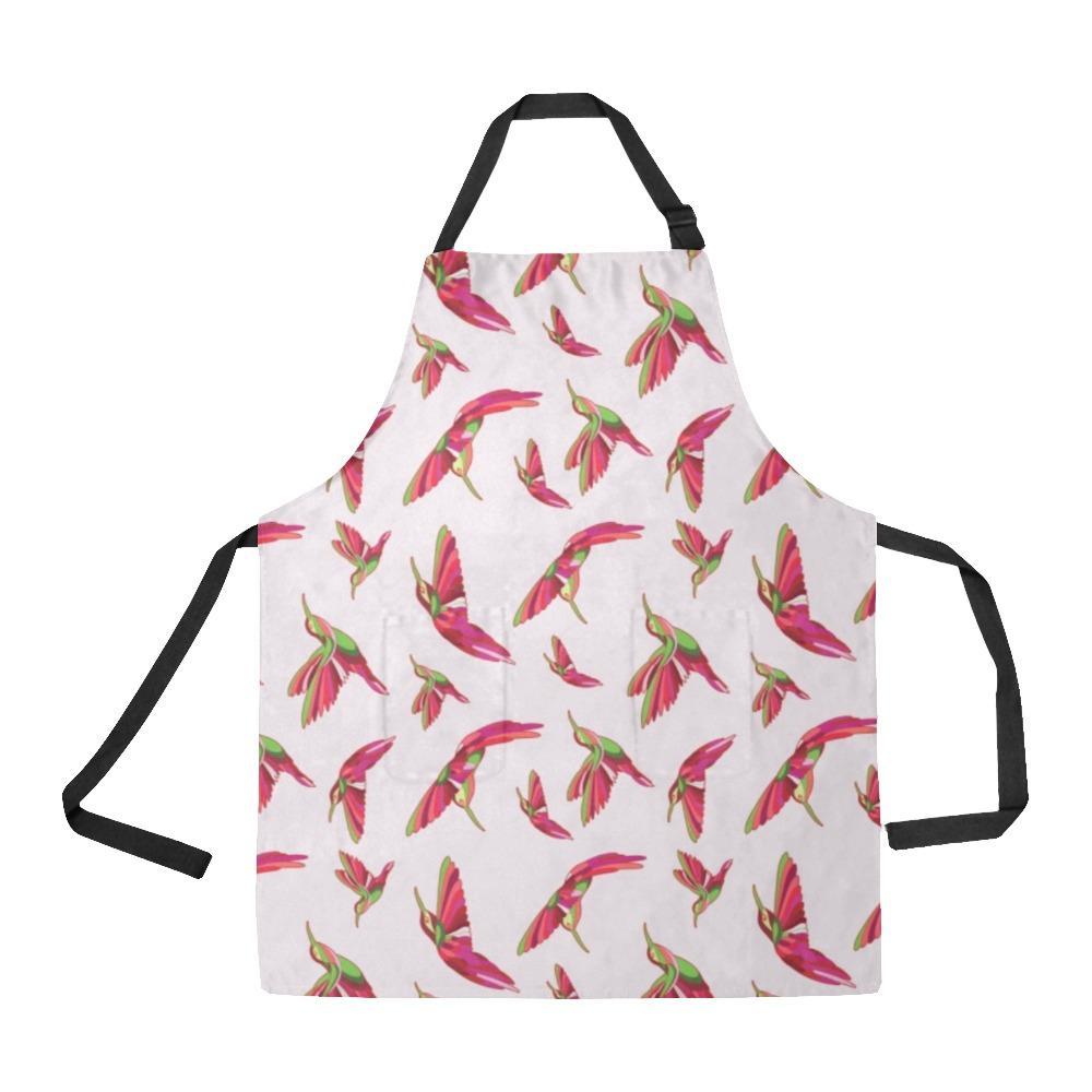 Red Swift Colourful All Over Print Apron All Over Print Apron e-joyer 