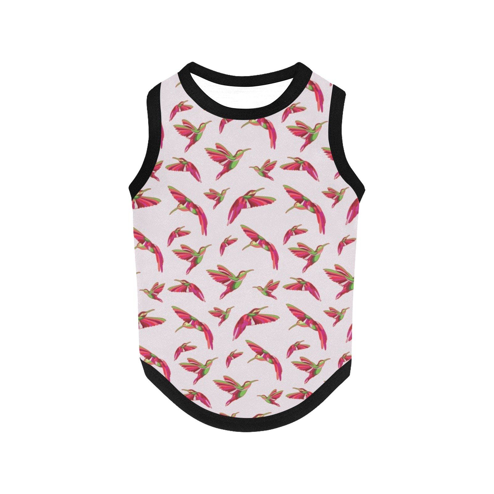 Red Swift Colourful All Over Print Pet Tank Top Pet Tank Top e-joyer 