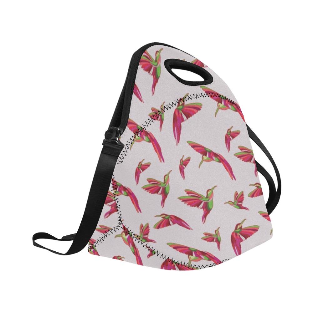 Red Swift Colourful Neoprene Lunch Bag/Large (Model 1669) bag e-joyer 