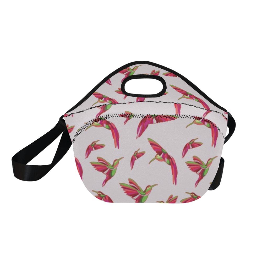 Red Swift Colourful Neoprene Lunch Bag/Large (Model 1669) bag e-joyer 