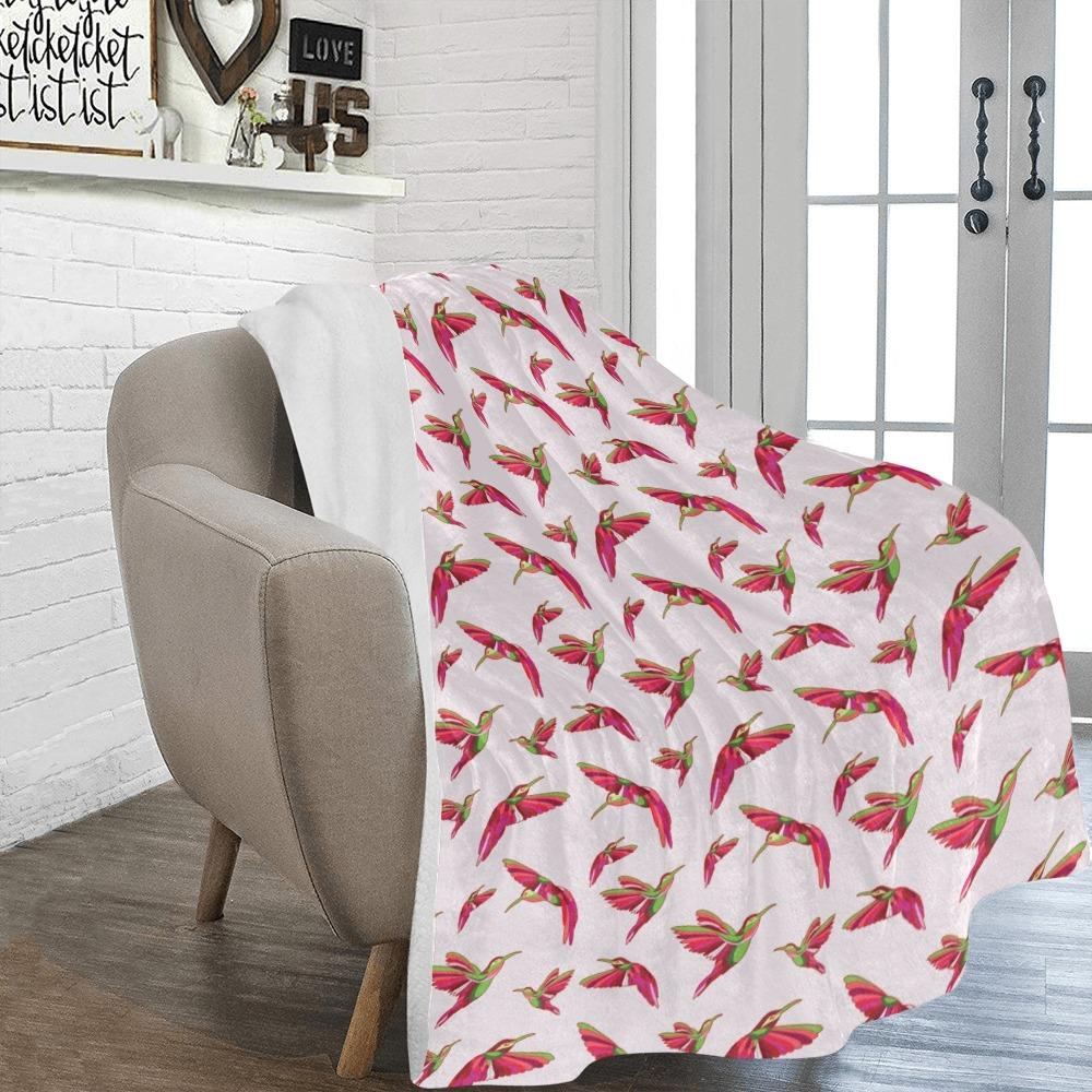 Red Swift Colourful Ultra-Soft Micro Fleece Blanket 60"x80" Ultra-Soft Blanket 60''x80'' e-joyer 