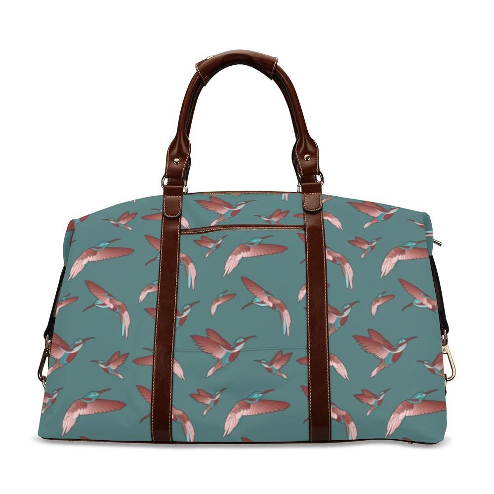 Red Swift Turquoise Classic Travel Bag