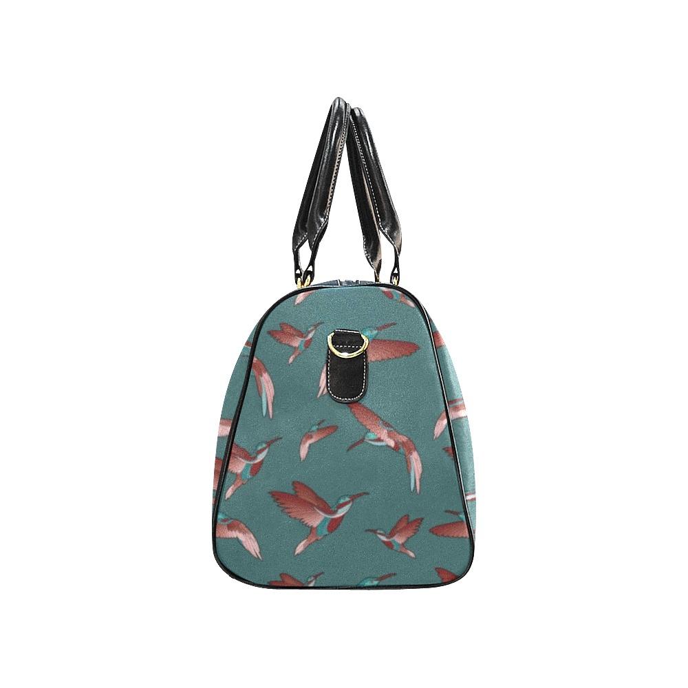 Red Swift Turquoise New Waterproof Travel Bag/Small (Model 1639) bag e-joyer 