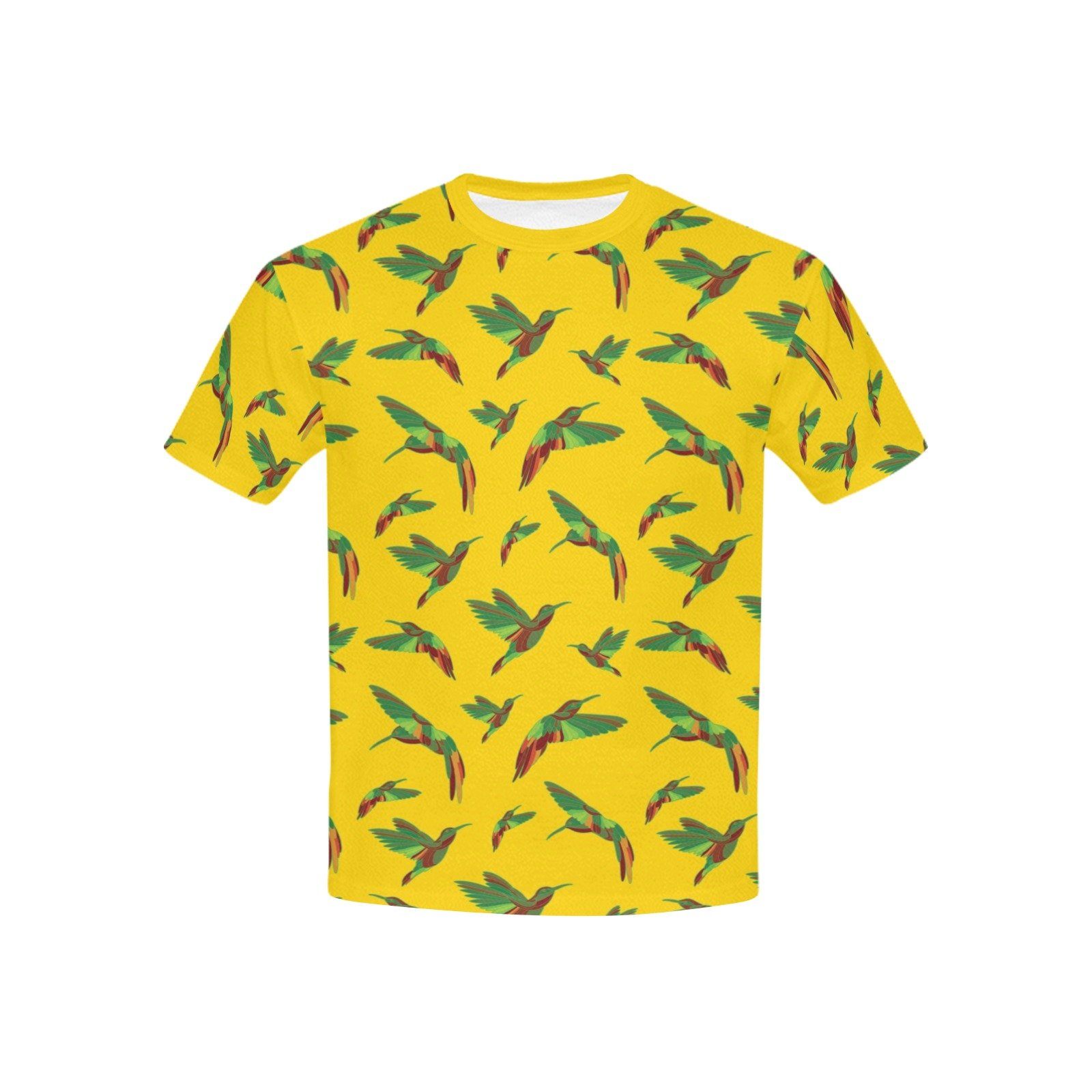 Red Swift Yellow Kids' All Over Print T-shirt (USA Size) (Model T40) All Over Print T-shirt for Kid (T40) e-joyer 