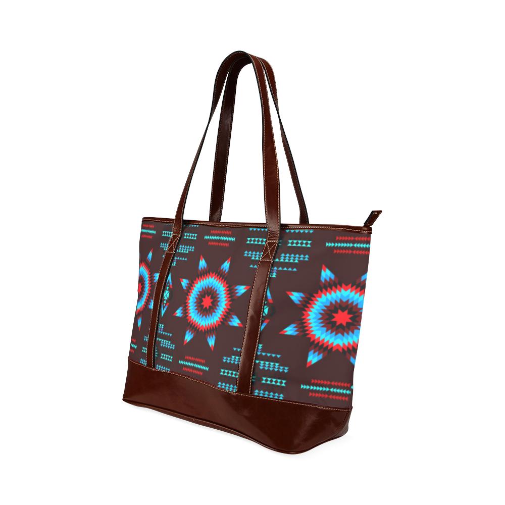 Rising Star Corn Moon Tote Handbag (Model 1642) Tote Handbags (1642) e-joyer 