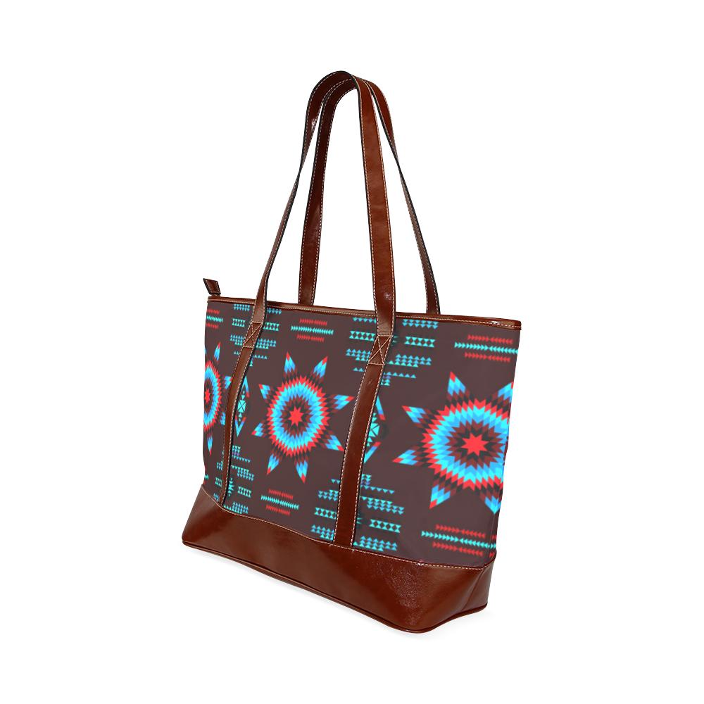 Rising Star Corn Moon Tote Handbag (Model 1642) Tote Handbags (1642) e-joyer 