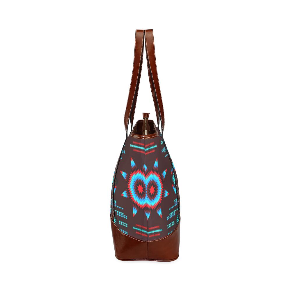 Rising Star Corn Moon Tote Handbag (Model 1642) Tote Handbags (1642) e-joyer 