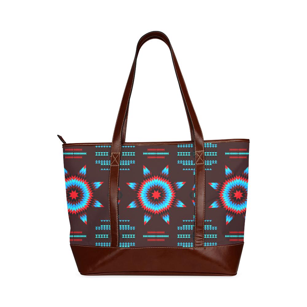 Rising Star Corn Moon Tote Handbag (Model 1642) Tote Handbags (1642) e-joyer 