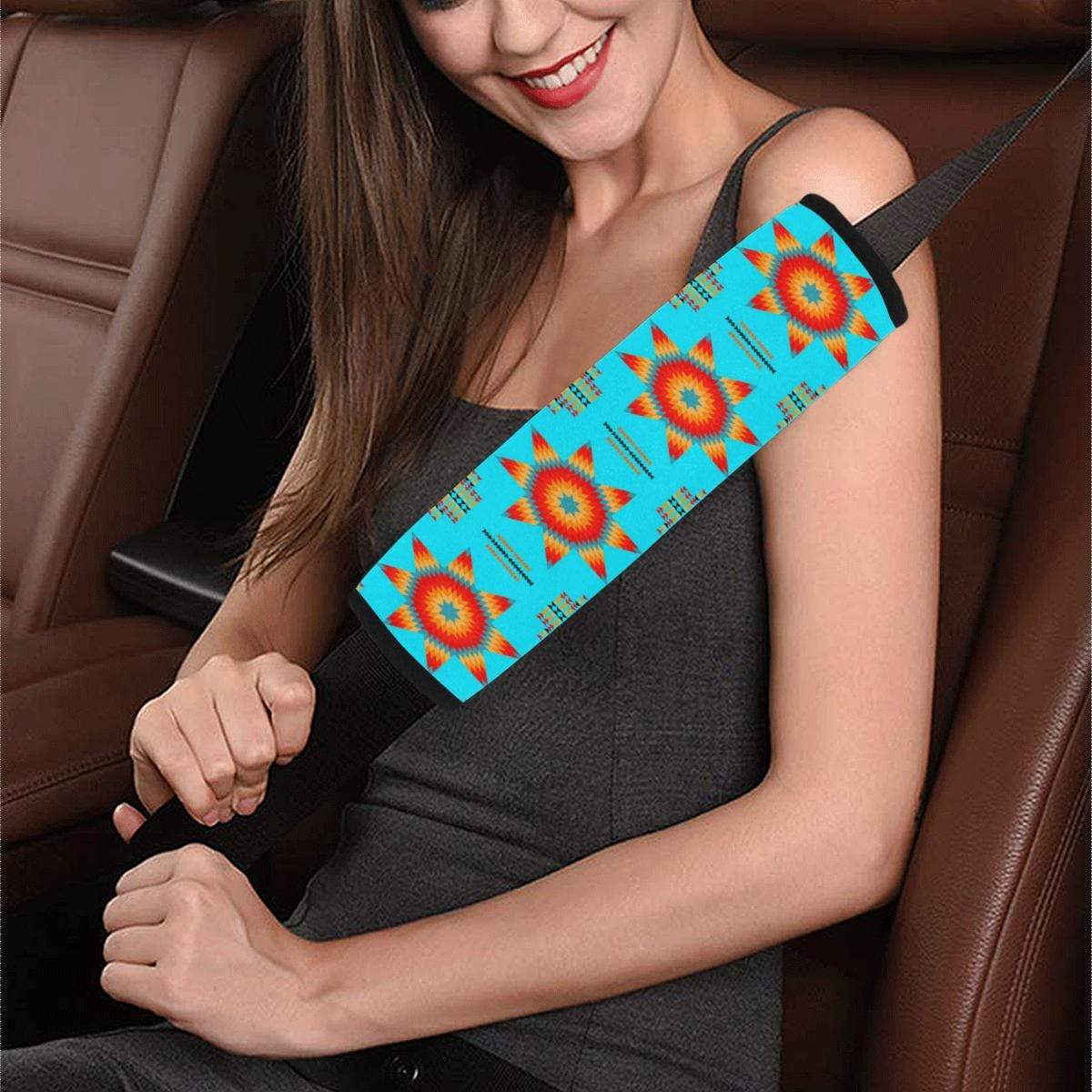 Rising Star Harvest Moon Car Seat Belt Cover 7''x12.6'' Car Seat Belt Cover 7''x12.6'' e-joyer 