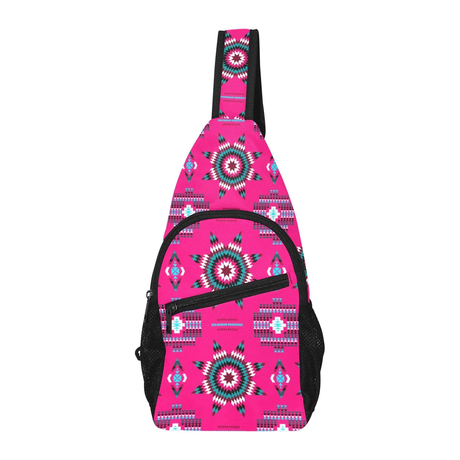 Rising Star Strawberry Moon All Over Print Chest Bag (Model 1719) All Over Print Chest Bag (1719) e-joyer 