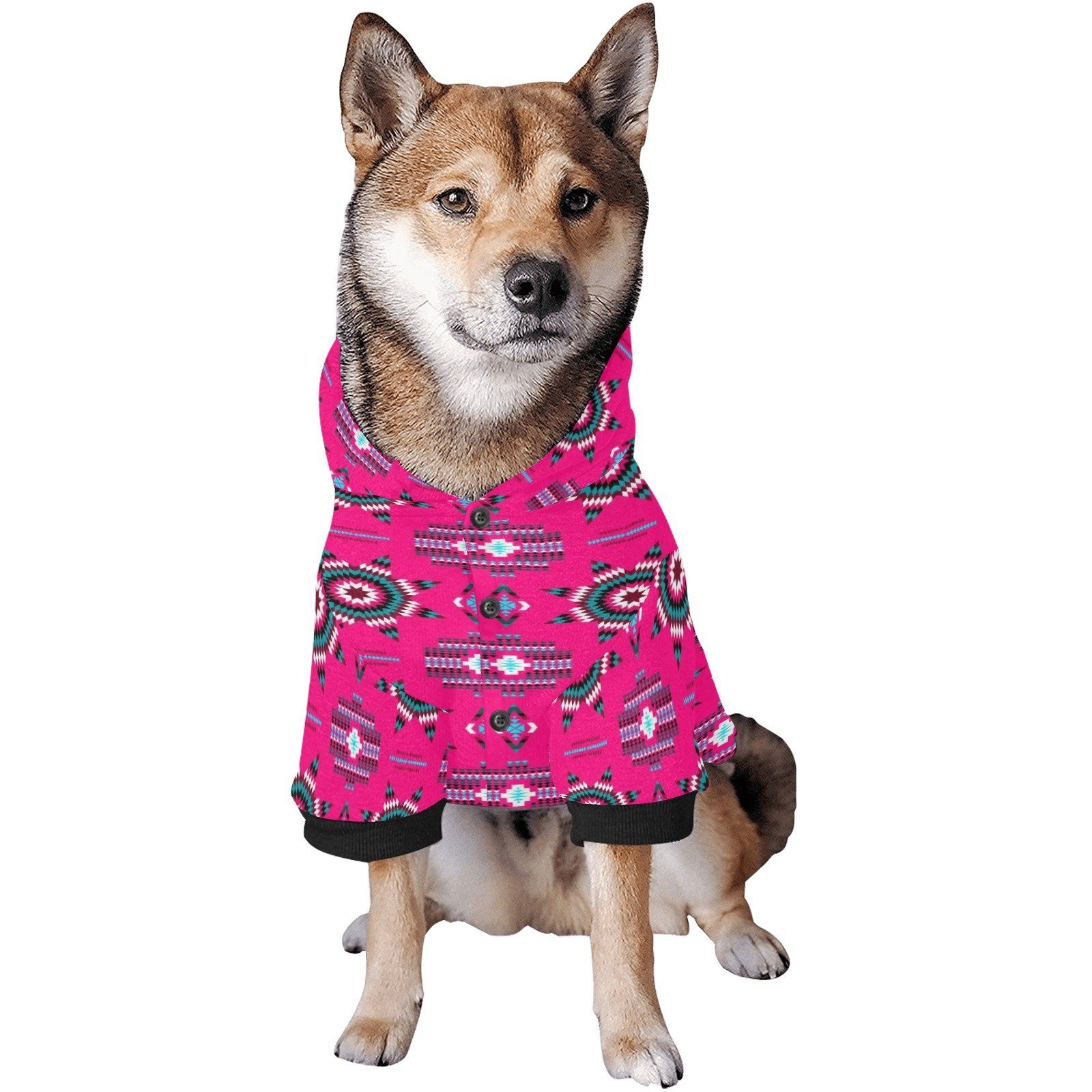 Rising Star Strawberry Moon Pet Dog Hoodie Pet Dog Hoodie e-joyer 