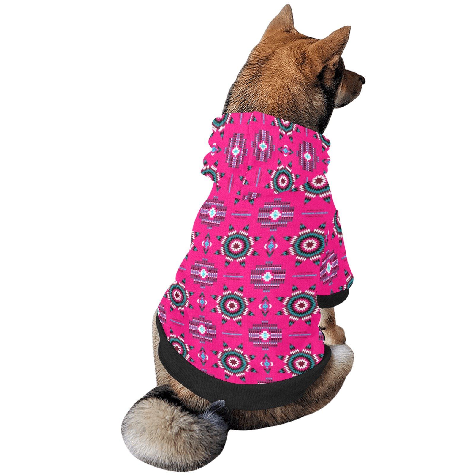 Rising Star Strawberry Moon Pet Dog Hoodie Pet Dog Hoodie e-joyer 