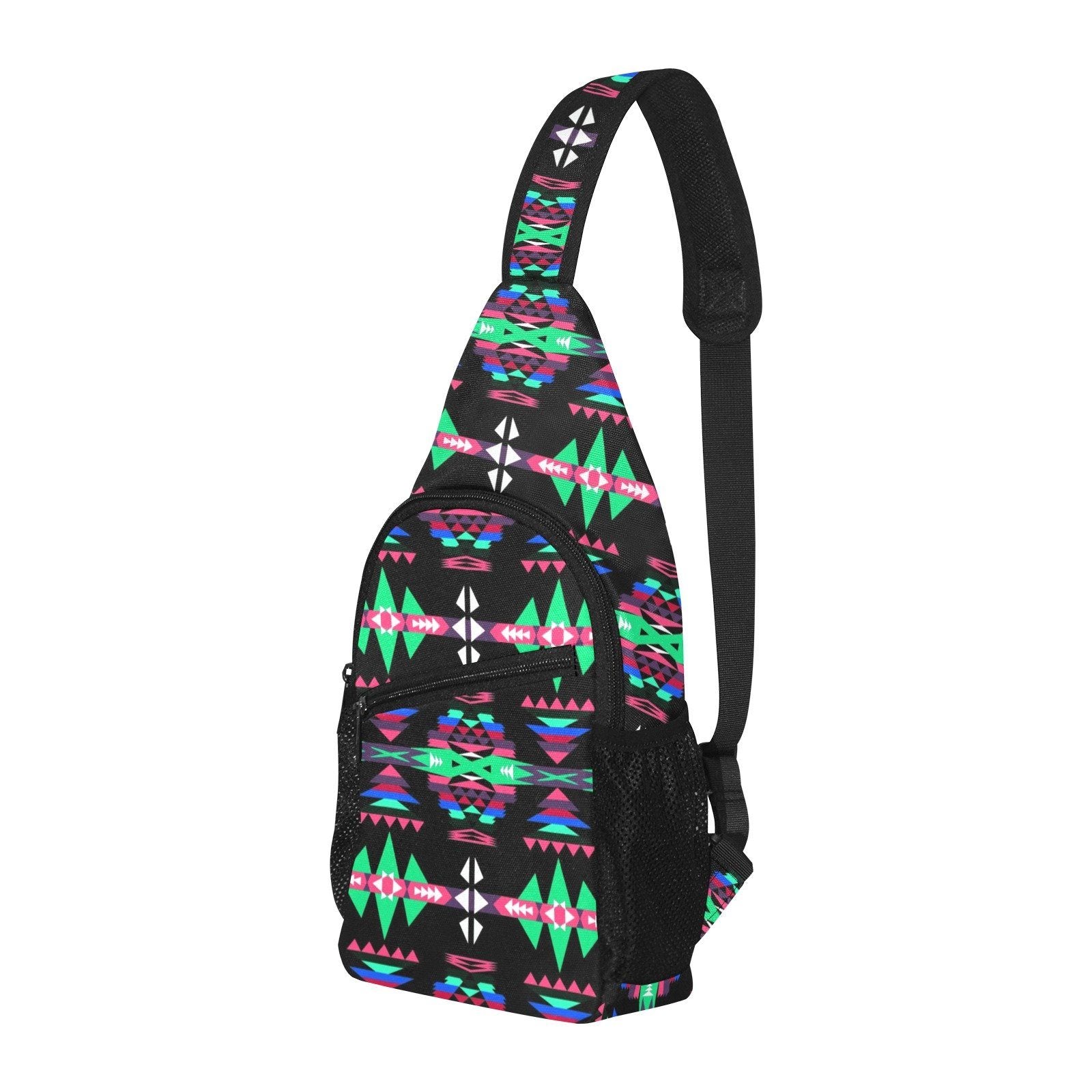 River Trail Journey All Over Print Chest Bag (Model 1719) All Over Print Chest Bag (1719) e-joyer 