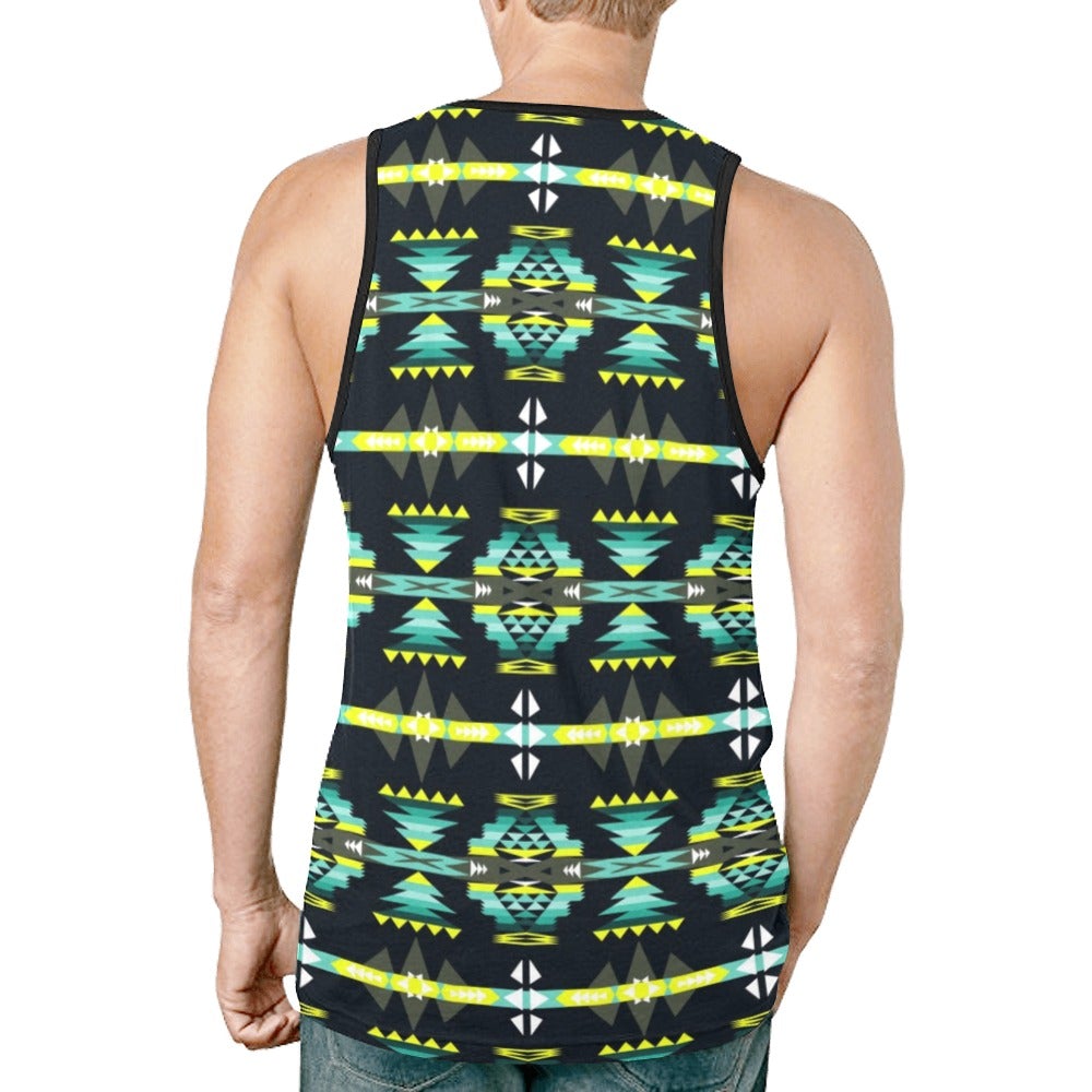 River Trail New All Over Print Tank Top for Men (Model T46) New All Over Print Tank Top for Men (T46) e-joyer 