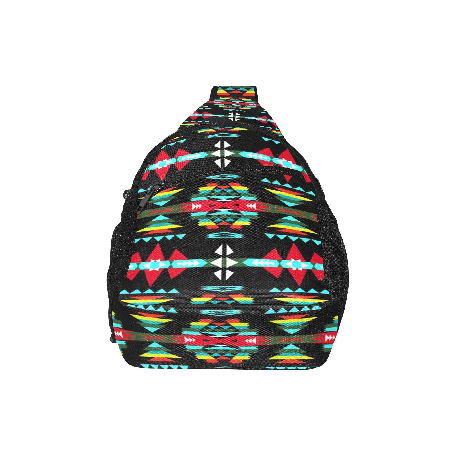 River Trail Sunset All Over Print Chest Bag (Model 1719) All Over Print Chest Bag (1719) e-joyer 