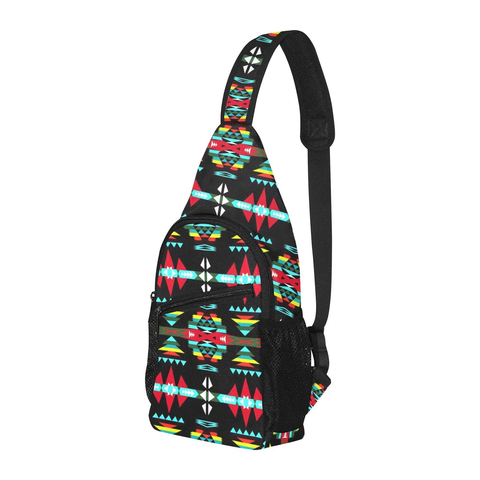 River Trail Sunset All Over Print Chest Bag (Model 1719) All Over Print Chest Bag (1719) e-joyer 