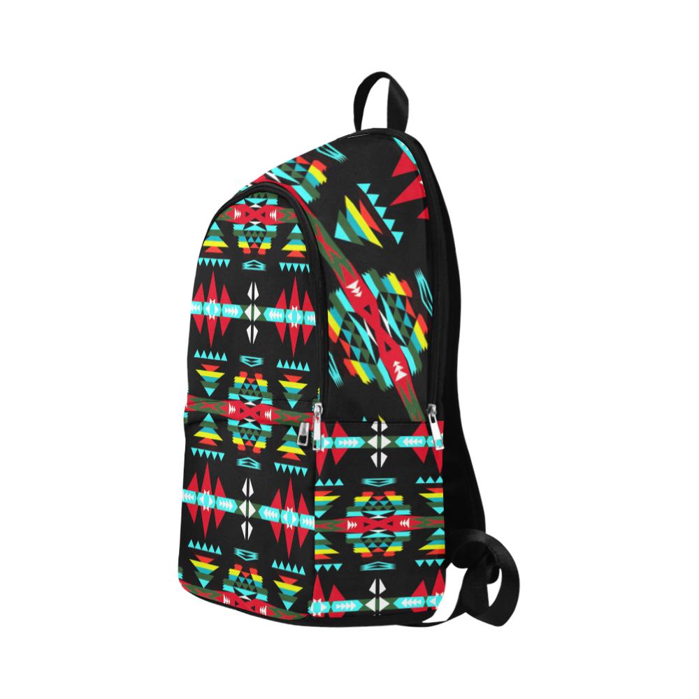 River Trail Sunset Fabric Backpack for Adult (Model 1659) Casual Backpack for Adult (1659) e-joyer 