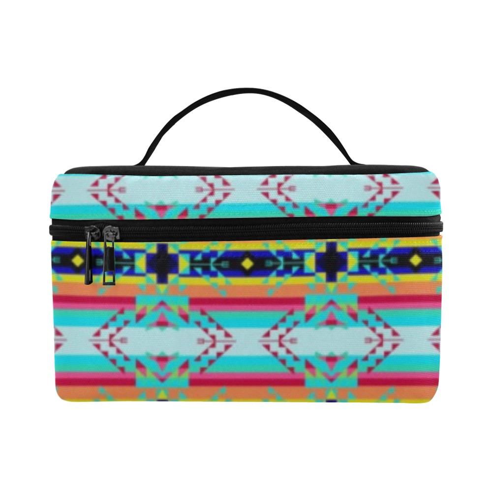 Sacred Spring Cosmetic Bag/Large (Model 1658) Cosmetic Bag e-joyer 