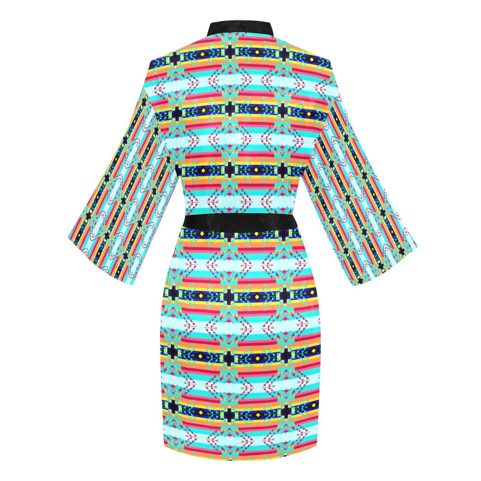 Sacred Spring Long Sleeve Kimono Robe Long Sleeve Kimono Robe e-joyer 