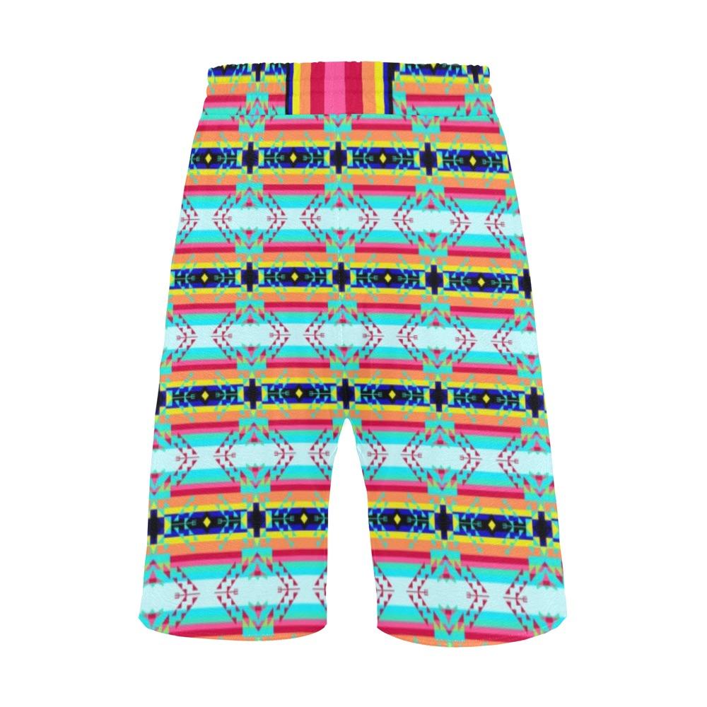 Sacred Spring Men's All Over Print Casual Shorts (Model L23) Men's Casual Shorts (L23) e-joyer 