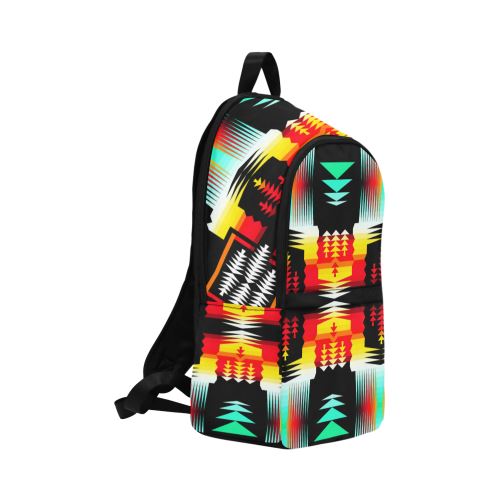 Sage Fire and Sky Fabric Backpack for Adult (Model 1659) Casual Backpack for Adult (1659) e-joyer 