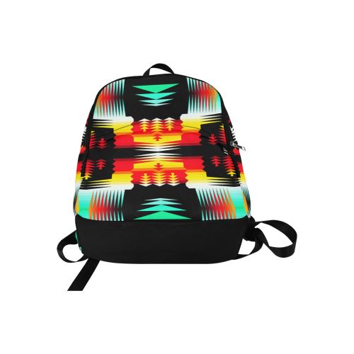 Sage Fire and Sky Fabric Backpack for Adult (Model 1659) Casual Backpack for Adult (1659) e-joyer 