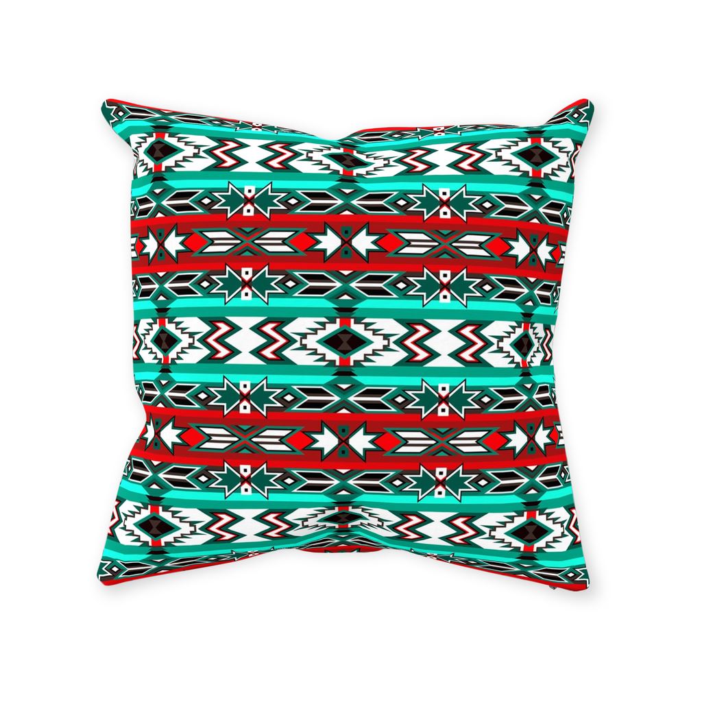 Southwest Journey Throw Pillows 49 Dzine With Zipper Spun Polyester 14x14 inch