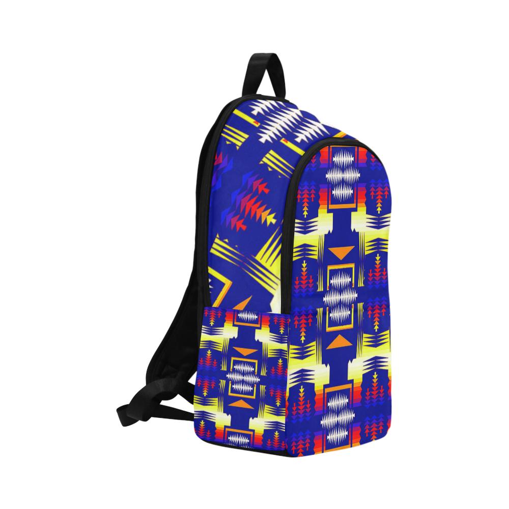 Southwest Rainbow Sage Fabric Backpack for Adult (Model 1659) Casual Backpack for Adult (1659) e-joyer 