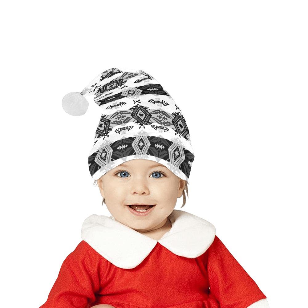 Sovereign Nation Black and White Santa Hat Santa Hat e-joyer 