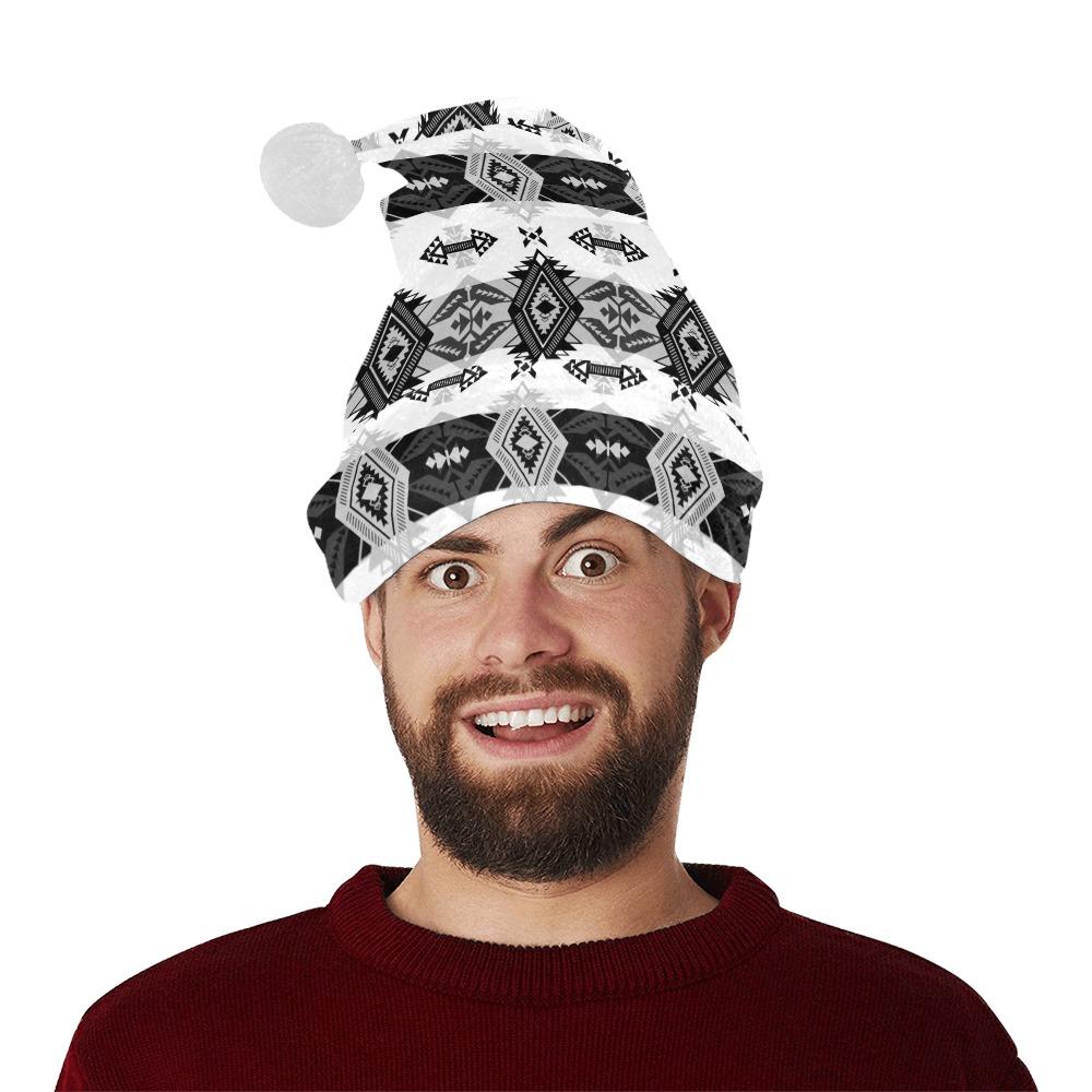 Sovereign Nation Black and White Santa Hat Santa Hat e-joyer 