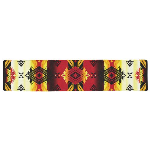 Sovereign Nation Fire Table Runner 16x72 inch Table Runner 16x72 inch e-joyer 