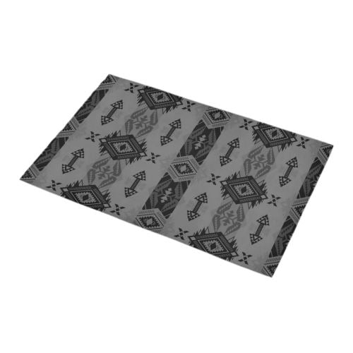 Sovereign Nation Gray Bath Rug 16''x 28'' Bath Rug 16''x 28'' e-joyer 