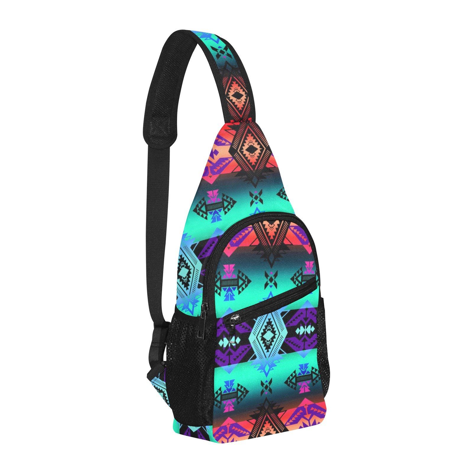 Sovereign Nation Sunrise All Over Print Chest Bag (Model 1719) All Over Print Chest Bag (1719) e-joyer 