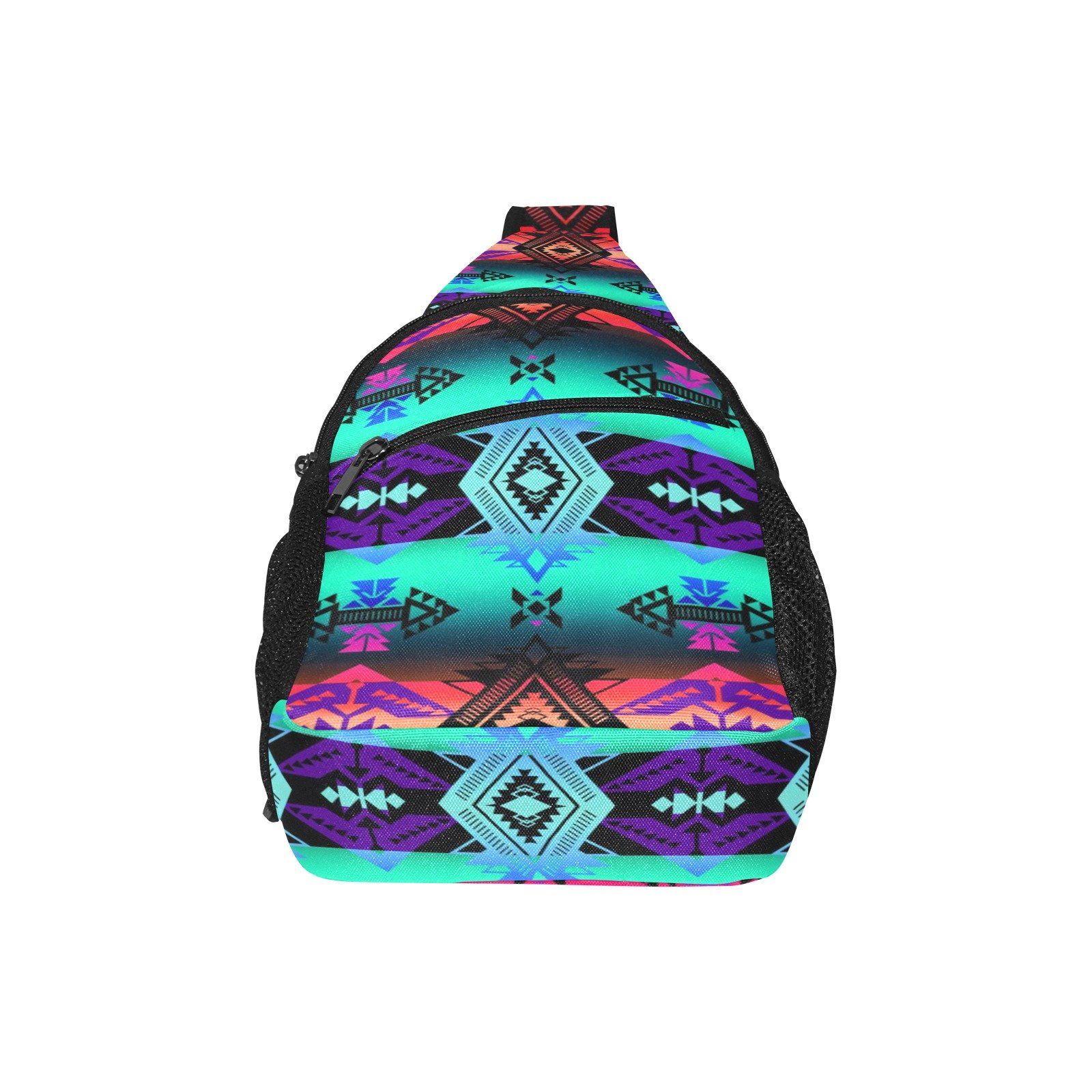 Sovereign Nation Sunrise All Over Print Chest Bag (Model 1719) All Over Print Chest Bag (1719) e-joyer 