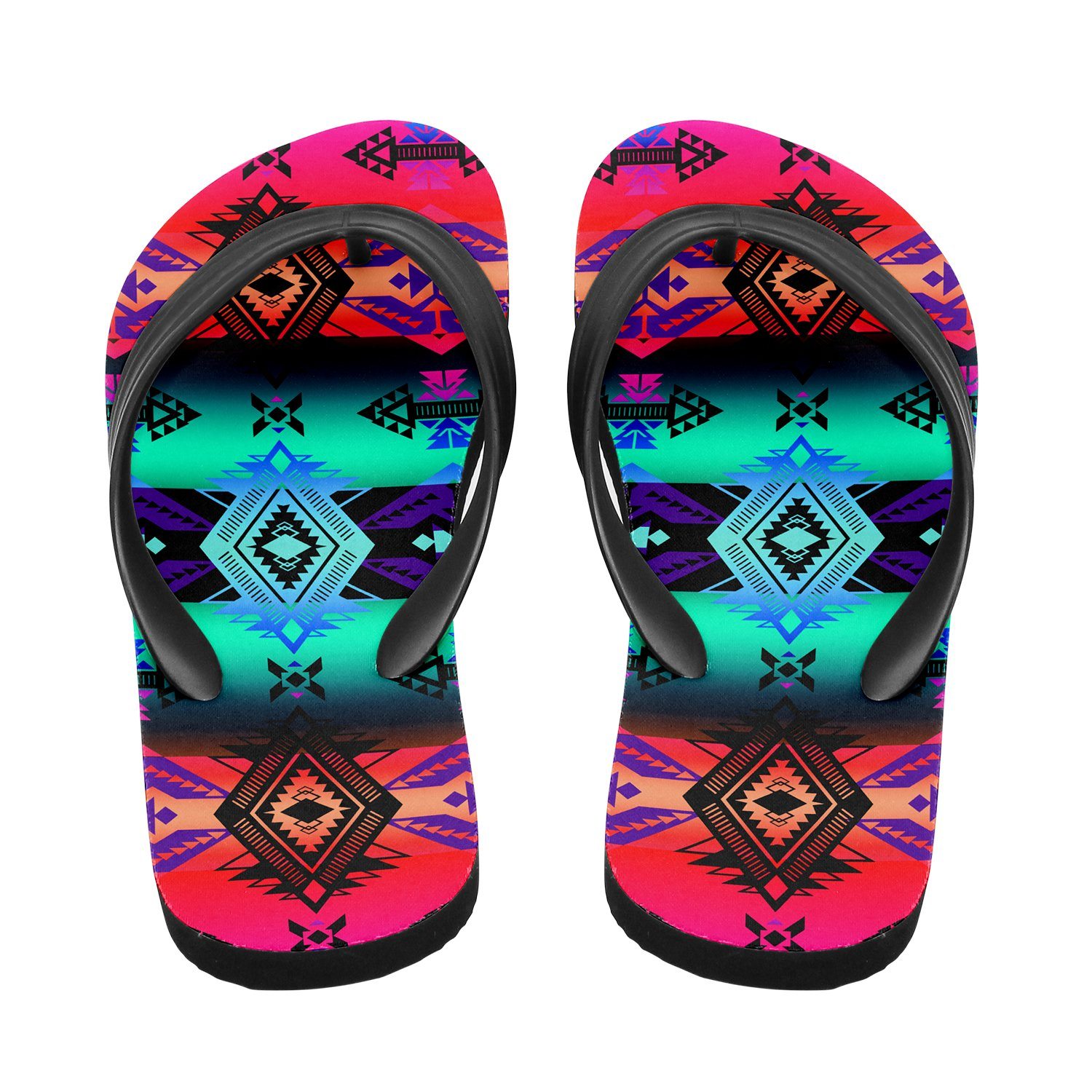 Sovereign Nation Sunrise Flip Flops 49 Dzine 