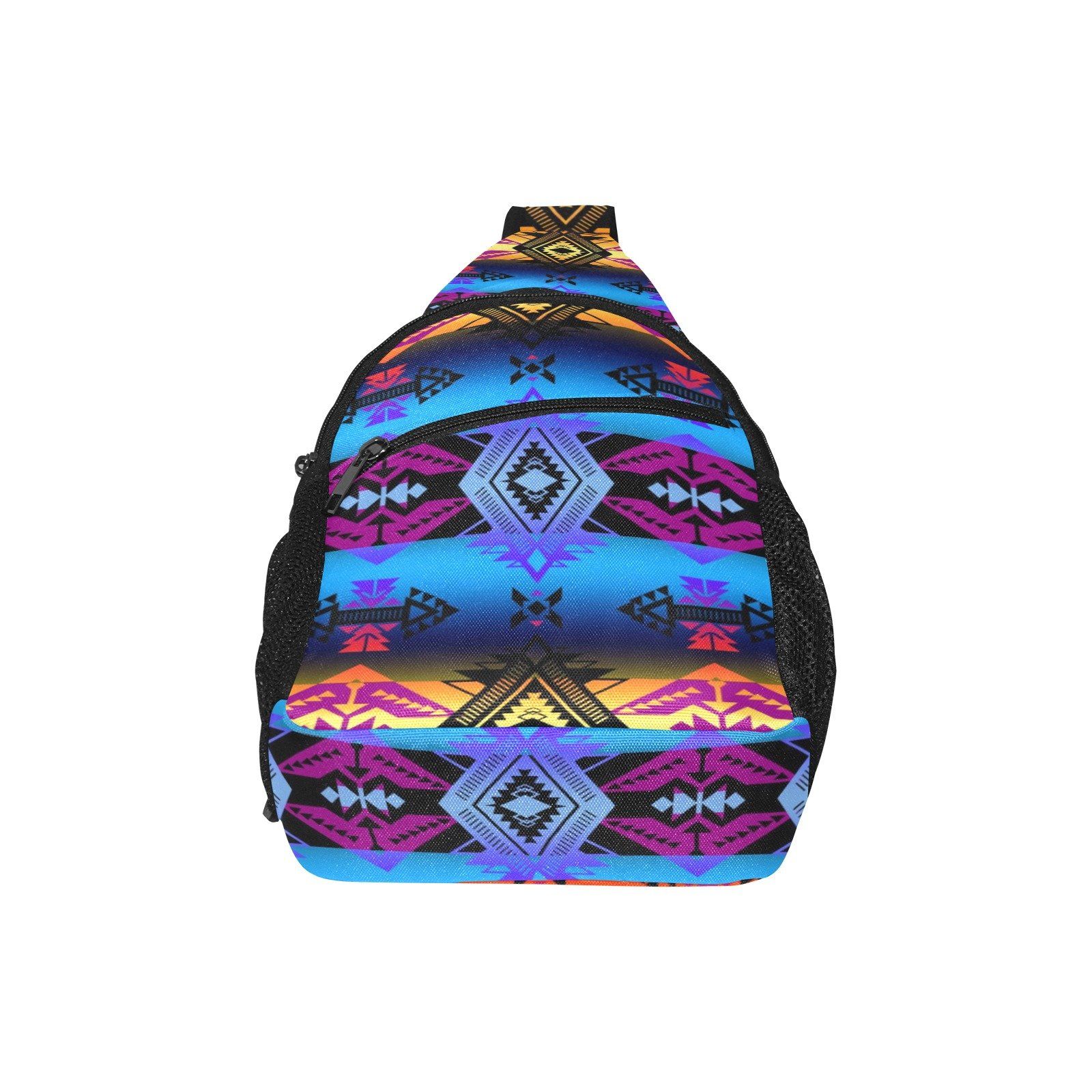 Sovereign Nation Sunset All Over Print Chest Bag (Model 1719) All Over Print Chest Bag (1719) e-joyer 