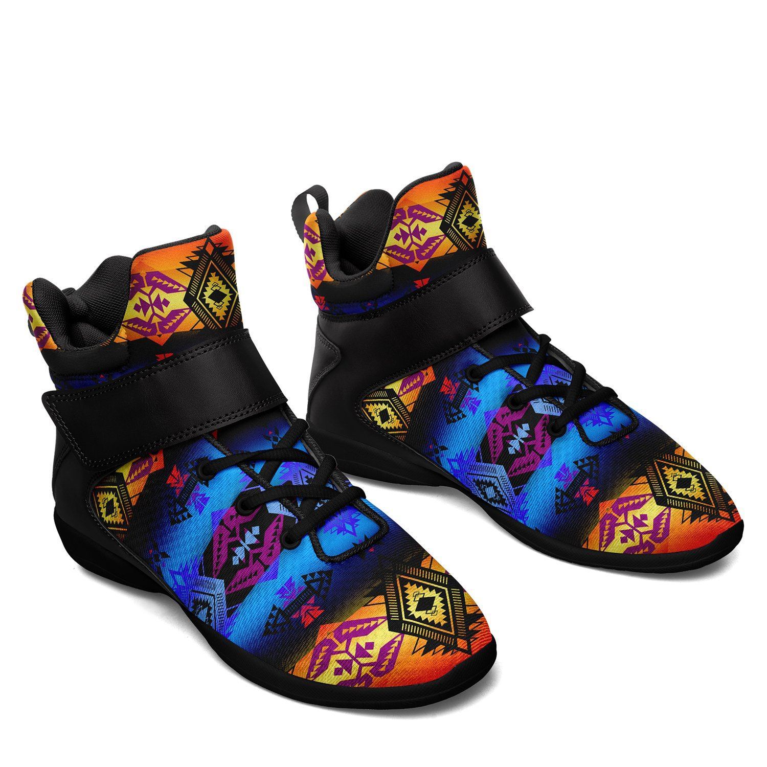 Sovereign Nation Sunset Kid's Ipottaa Basketball / Sport High Top Shoes 49 Dzine 