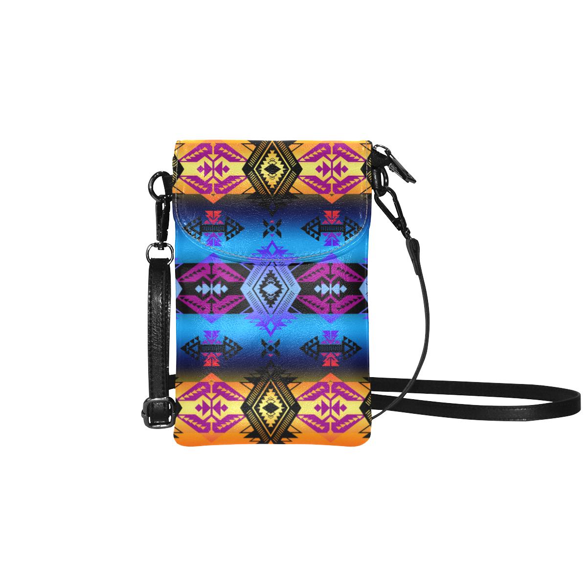 Soveriegn Nation Sunset Small Cell Phone Purse (Model 1711) Small Cell Phone Purse (1711) e-joyer 