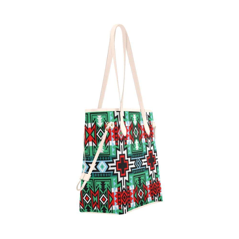 Star Blanket Clover Canvas Tote Bag (Model 1661) Clover Canvas Tote Bag (1661) e-joyer 