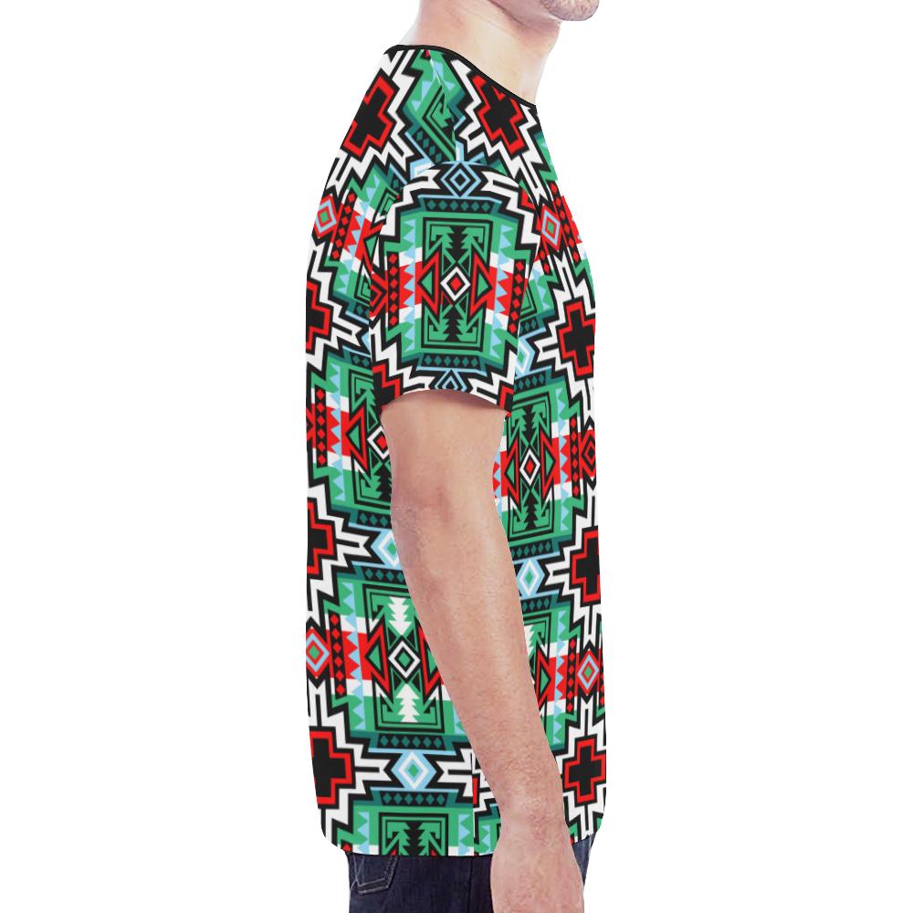 Star Blanket New All Over Print T-shirt for Men/Large Size (Model T45) New All Over Print T-shirt for Men/Large (T45) e-joyer 