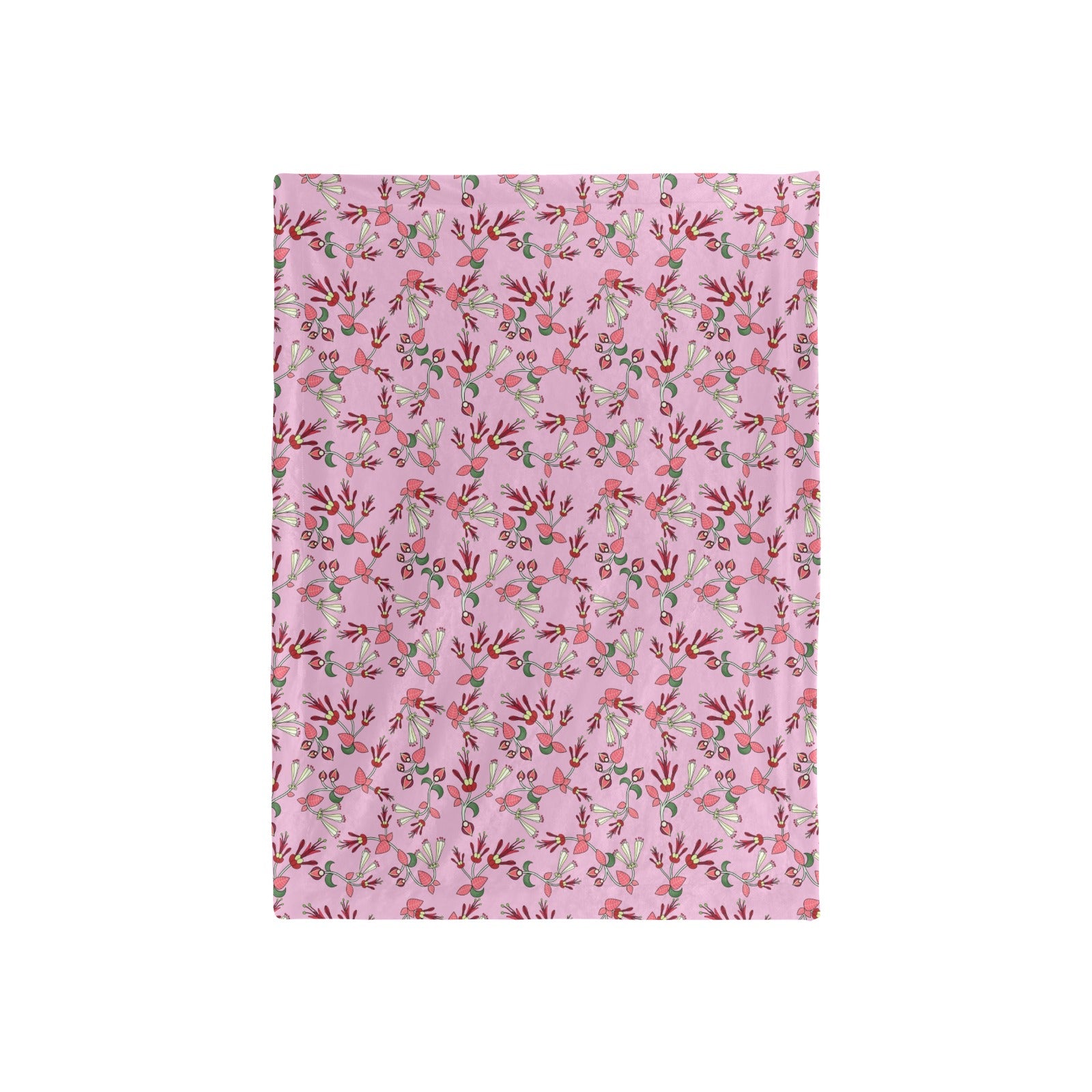 Strawberry Floral Baby Blanket 40"x50" Baby Blanket 40"x50" e-joyer 