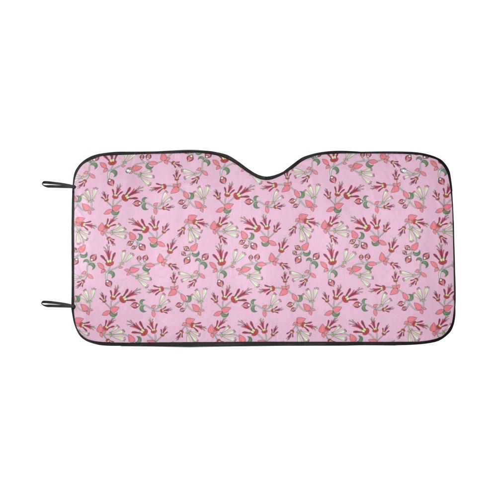 Strawberry Floral Car Sun Shade 55"x30" Car Sun Shade e-joyer 