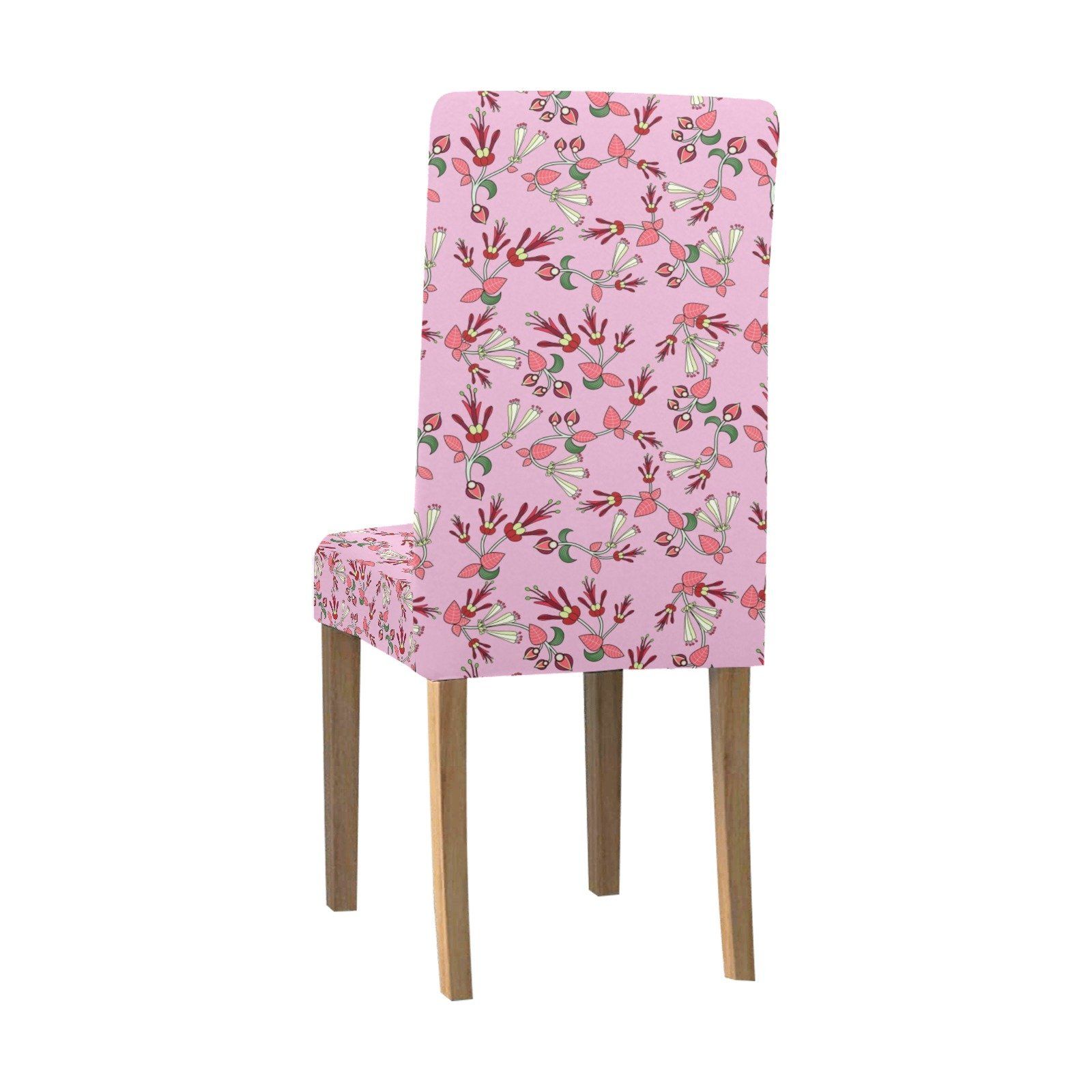 Strawberry Floral Chair Cover (Pack of 6) Chair Cover (Pack of 6) e-joyer 