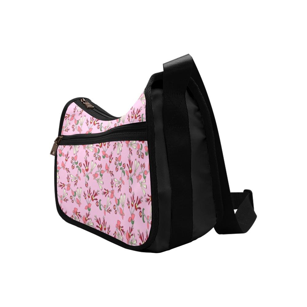 Strawberry Floral Crossbody Bags (Model 1616) Crossbody Bags (1616) e-joyer 