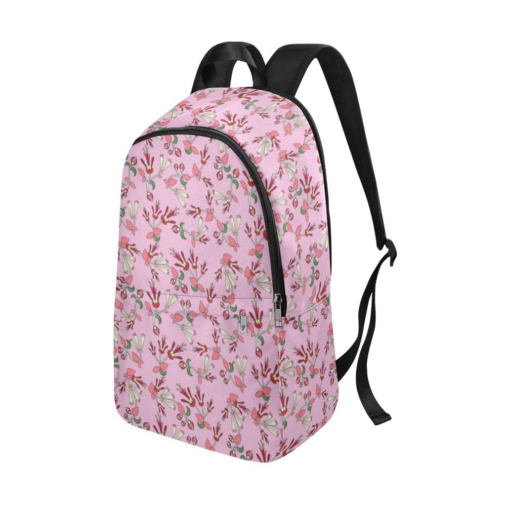 Strawberry Floral Fabric Backpack for Adult (Model 1659) Casual Backpack for Adult (1659) e-joyer 