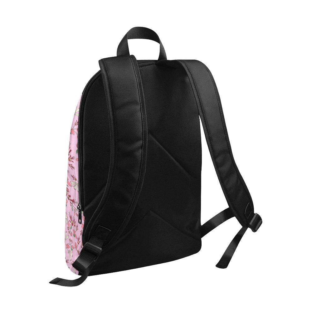 Strawberry Floral Fabric Backpack for Adult (Model 1659) Casual Backpack for Adult (1659) e-joyer 