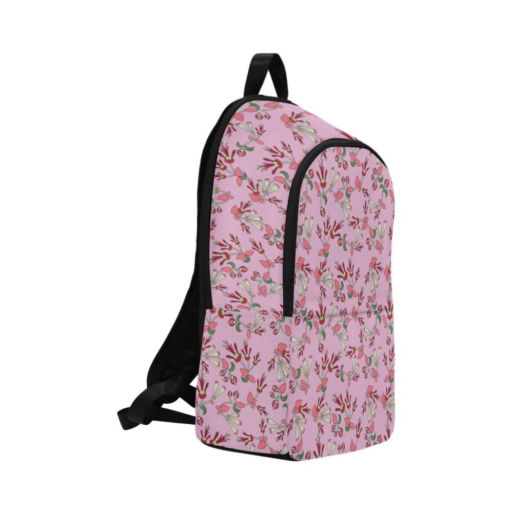 Strawberry Floral Fabric Backpack for Adult (Model 1659) Casual Backpack for Adult (1659) e-joyer 