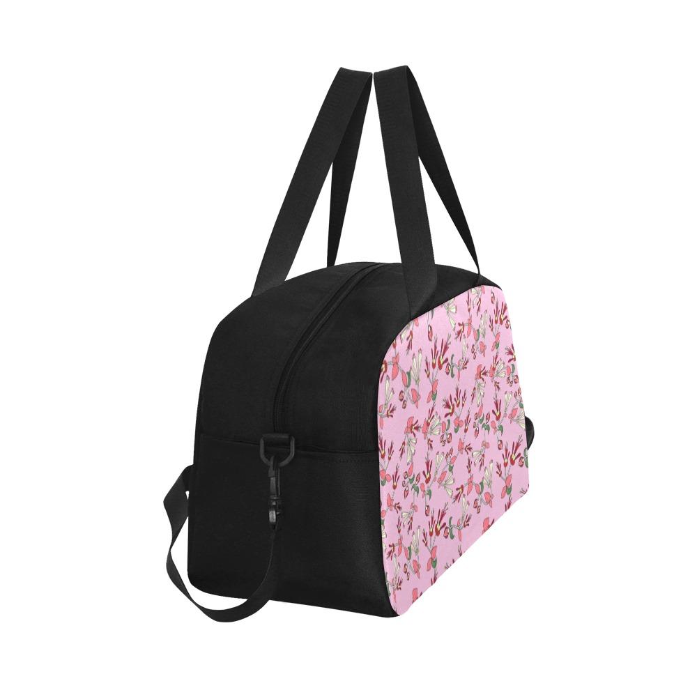 Strawberry Floral Fitness Handbag (Model 1671) Fitness Handbag (1671) e-joyer 